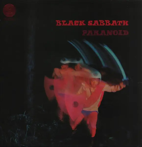 Black sabbath paranoid 1st - black,