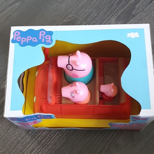 Peppa pig push along car - pig,