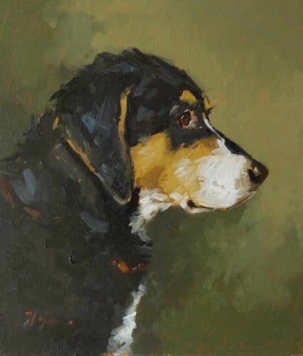 Original art oil painting - art,