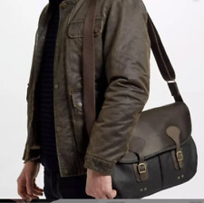 BARBOUR WAX LEATHER TARRAS BAG