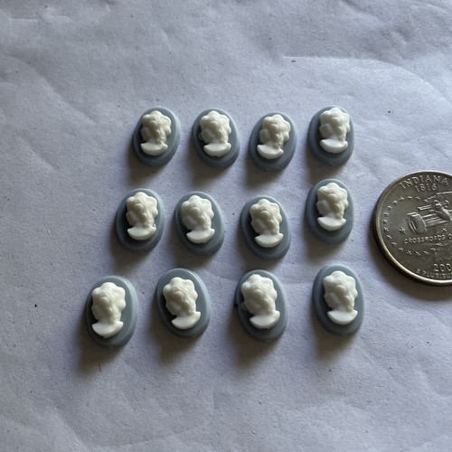 Vintage 14x10mm wedgwood - 12,