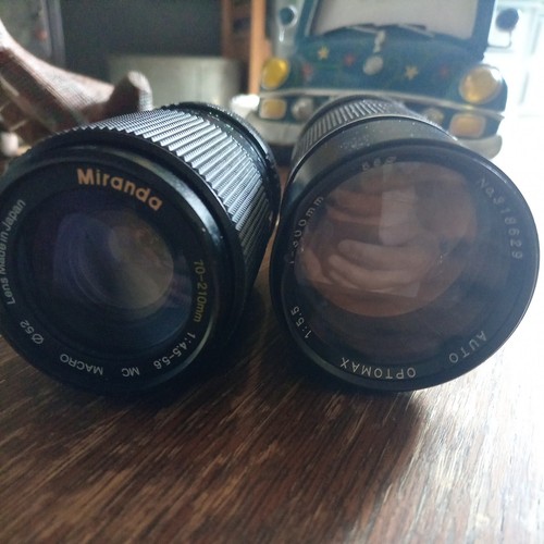 Joblot vintage lenses - lenses, camera