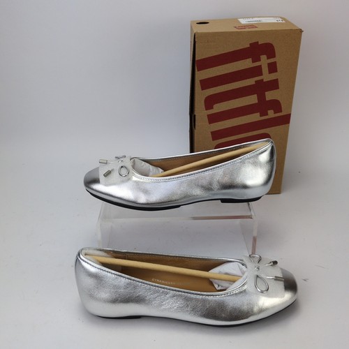 Fitflop silver shoes flat - silver,