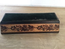 Rare tunbridge ware hatpin /