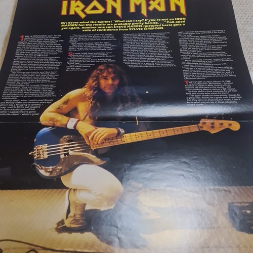 Large steve harris iron - steve,
