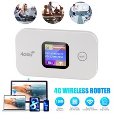Portable UNLOCKED Mobile Wifi 4g-LTE SMART WIFI BOX Modem Mifi Hotspot 150 Mbps