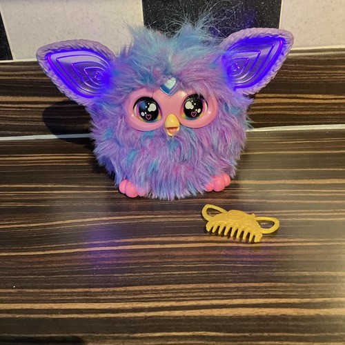 Hasbro furby purple tie dye - furby,