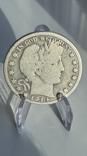 1914s barber half dollar - barber,