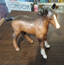 Beswick standing Foal Brown 6 inches high Beautiful Item
