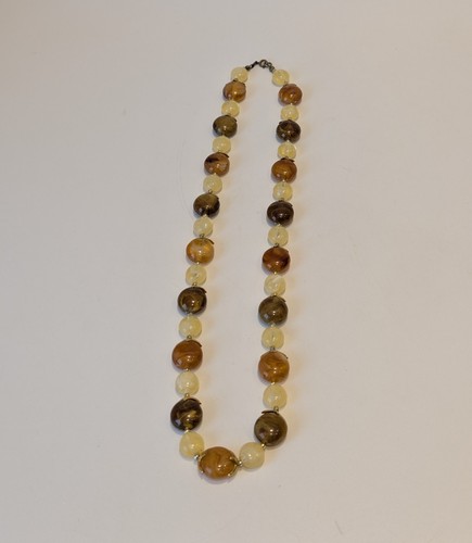 Vintage acrylic beaded - acrylic,