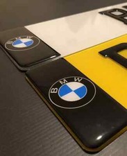 2x 3D Gel Stylish Car Number