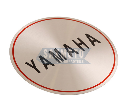 Engine cover emblem yamaha - cover,
