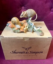 Sherratt & Simpson, 57348 Mouse & Snail, in original box, VGC