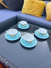 4 Portmeirion Crazy Daisy Cups