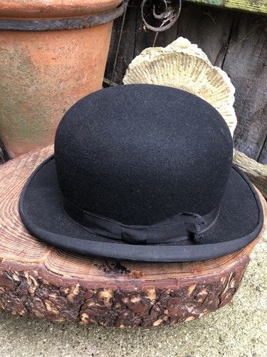 Bowler hat vintage 1940 - hat,
