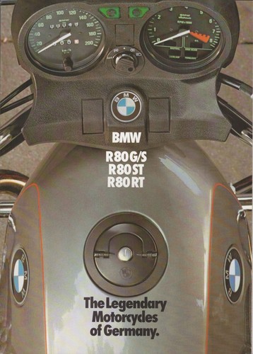 1983 bmw r80 r80st - bmw,