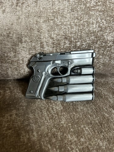 Hand gun with bullets - gun,