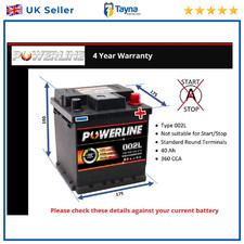 Battery fits AIXAM CROSSLINE