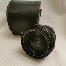 Sigma XQ Filtermatic 24mm f/2.8 Multicoated Wide Angle Lens In Nikon F Mount