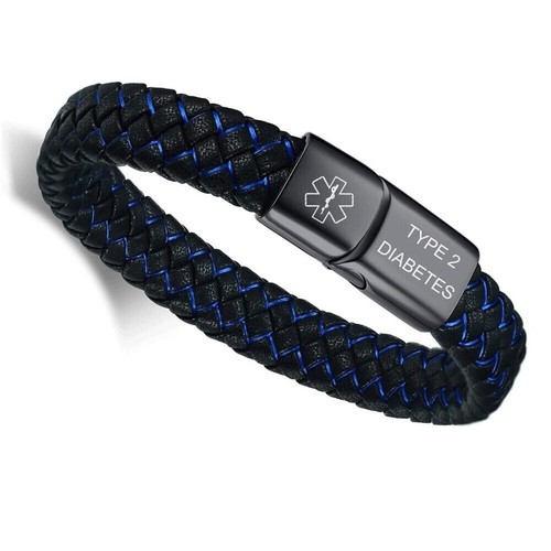 Medical alert leather - alert,