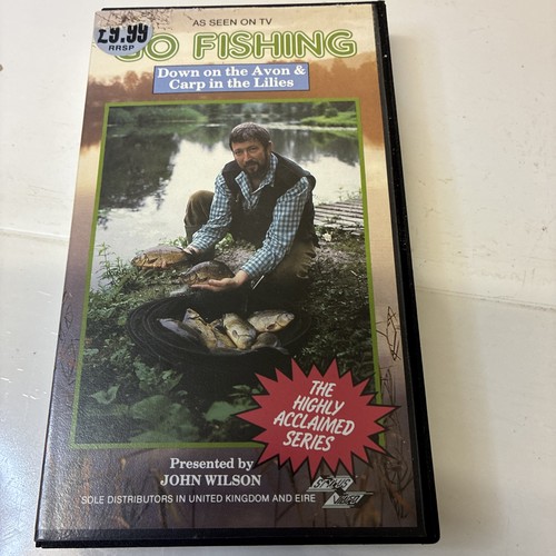 Vintage fishing vhs john - vintage,