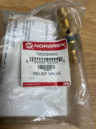 Norgren safety relief valve - relief,