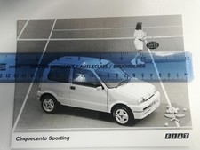 Fiat Cinquecento Sporting Press Photo 1994