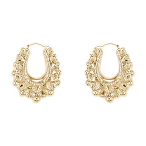 Creole earrings sterling - creole,
