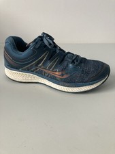 Saucony Hurricane ISO Series Mens Trainers Size 8.5UK Blue Running Shoes EverRun