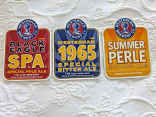 3 WESTERHAM BREWERY Beer pump clip badges  - KENT