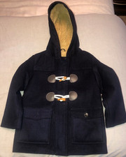 Next Boys Black Duffle Coat