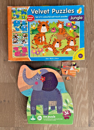 Galt toys velvet puzzles - galt,