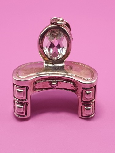 Vintage silver milano charm - milano,
