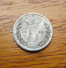 WILLIAM IIII SILVER THREEPENCE