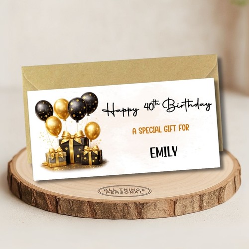 Birthday money wallet with - birthday,