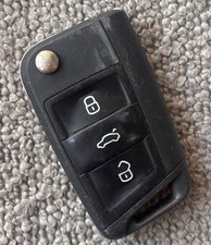 GENUINE SKODA 3 BUTTON REMOTE
