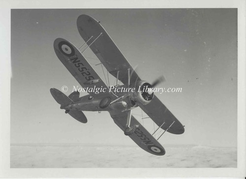 Period aviation photograph of - ,