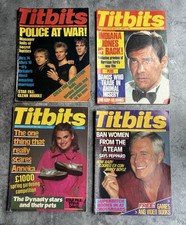 Tit-Bits Magazines X4 1984 John Player Special Ad Original 