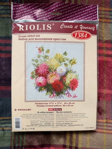 Riolis cross stitch - kit, 1384