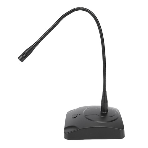 Desktop mic with - with, gooseneck