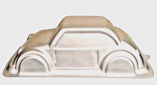 Wilton beetle bug car cake - wilton,