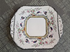 MELBA ROSE Plate Floral Birds