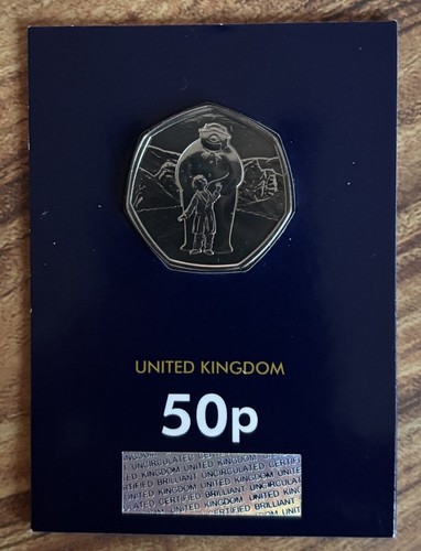 2019 snowman 50p change - 50p,