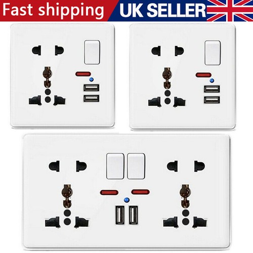 Double wall plug socket gang - plug,