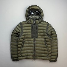 CP Company Brown DD Shell Goggle Jacket - M