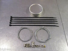PIT BIKE STOMP X SPORT UNIVERSAL CLUTCH BRAKE CHOKE THROTTLE NIPPLES CABLE KIT 