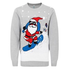Boys Christmas Jumper Santa