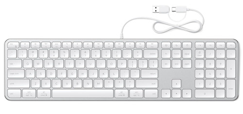 Satechi aluminum wired - aluminum,