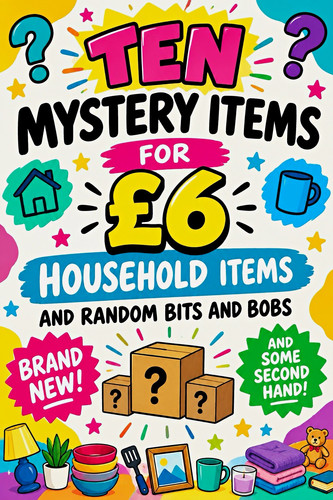 Mystery box items - 10,