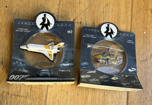 James bond corgi collection - james,